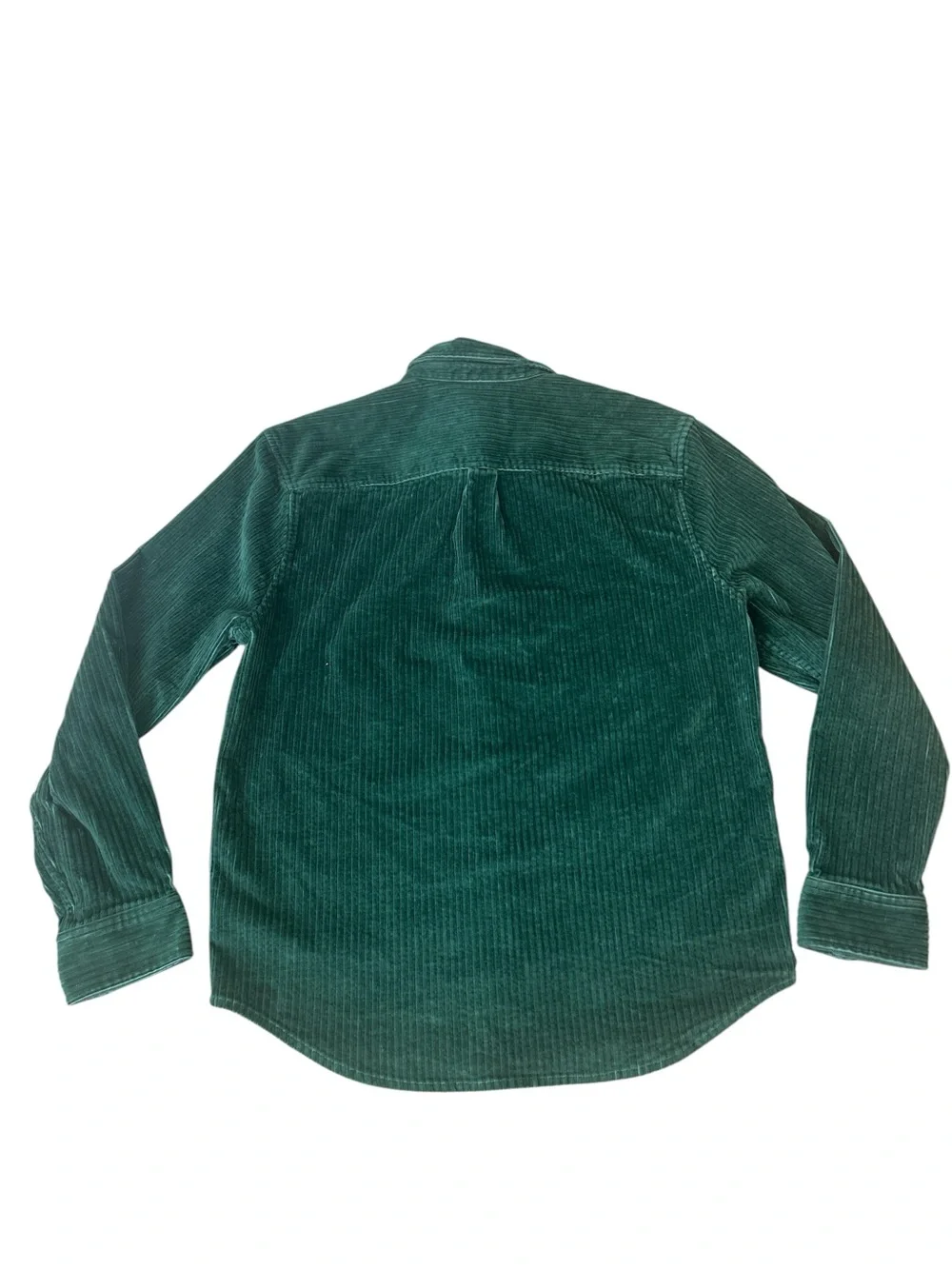 Madewell women Green Corduroy Button-Down Shirt - Picture 3 of 9